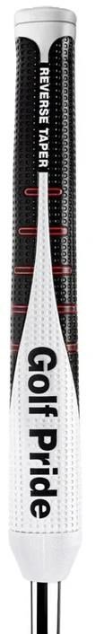 Golf Pride Reverse Taper Flat Medium grip para putter, blanco