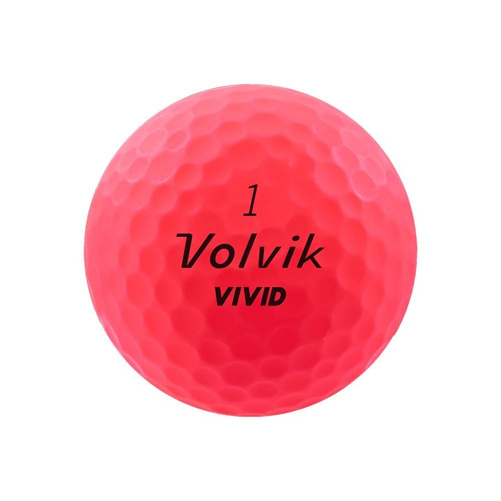 Volvik VIVID pelotas de golf, rosas