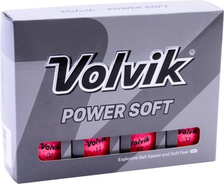 Volvik POWER Soft pelotas de golf, rosas