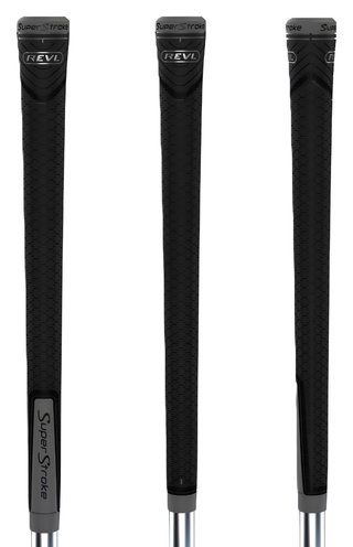 Super Stroke Superstroke REVL Player Club grip, negro/gris, STANDARD