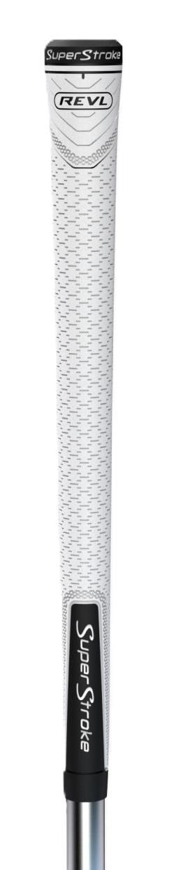 Super Stroke Superstroke REVL Player Club grip, blanco/negro, STANDARD