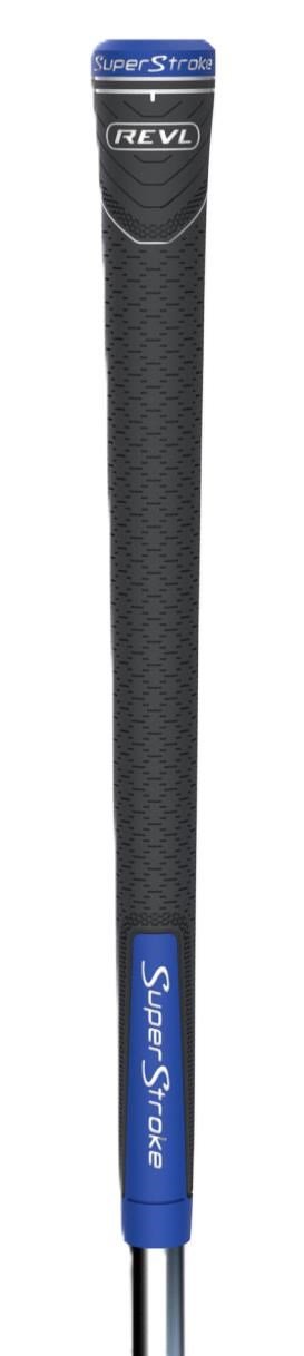 Super Stroke Superstroke REVL Player Club grip, gris/azul, STANDARD