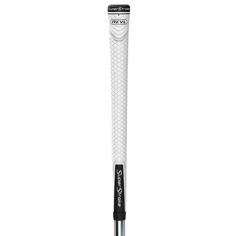 Super Stroke Superstroke REVL Player Club grip, blanco/negro, MIDSIZE