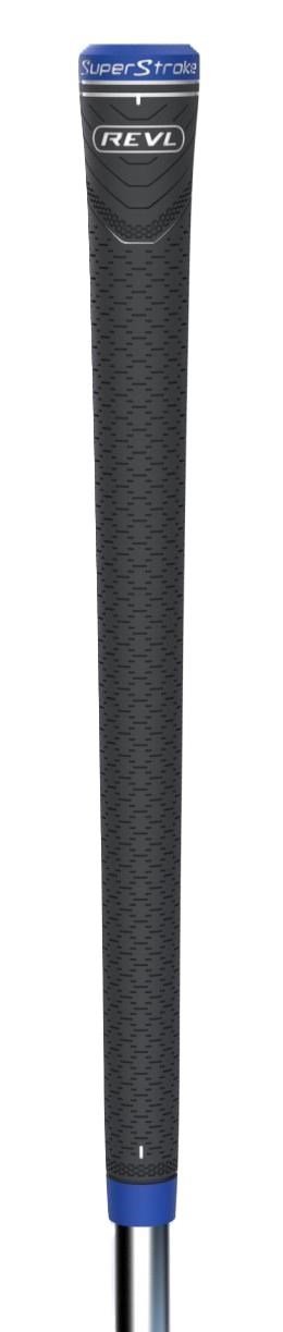 Super Stroke Superstroke REVL Player Club grip, gris/azul, MIDSIZE