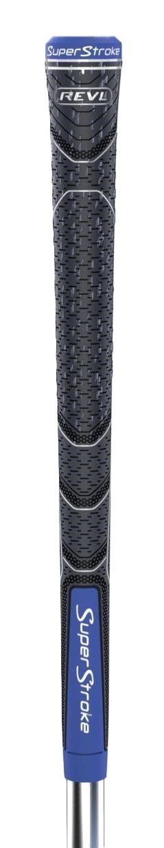 Superstroke REVL Element Club grip, gris/azul, STANDARD