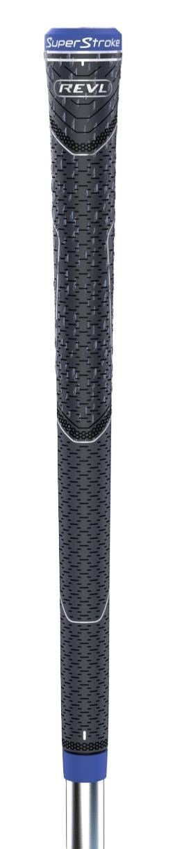 Superstroke REVL Element Club grip, gris/azul, STANDARD