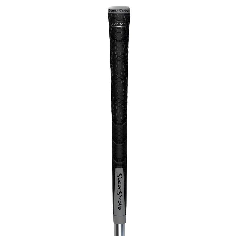 Super Stroke Superstroke REVL Element Club grip, negro/gris, MIDSIZE