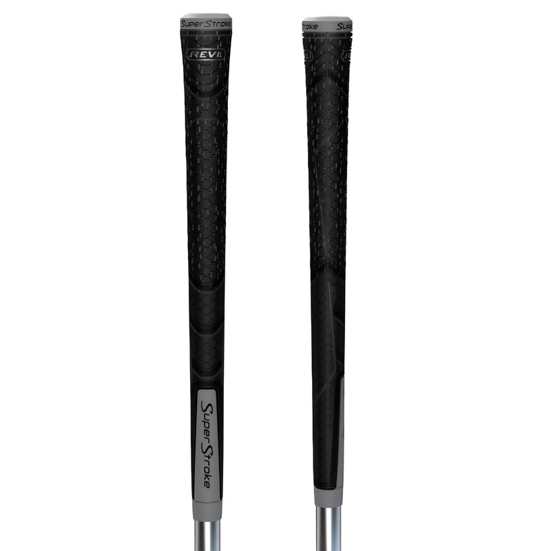 Super Stroke Superstroke REVL Element Club grip, negro/gris, MIDSIZE