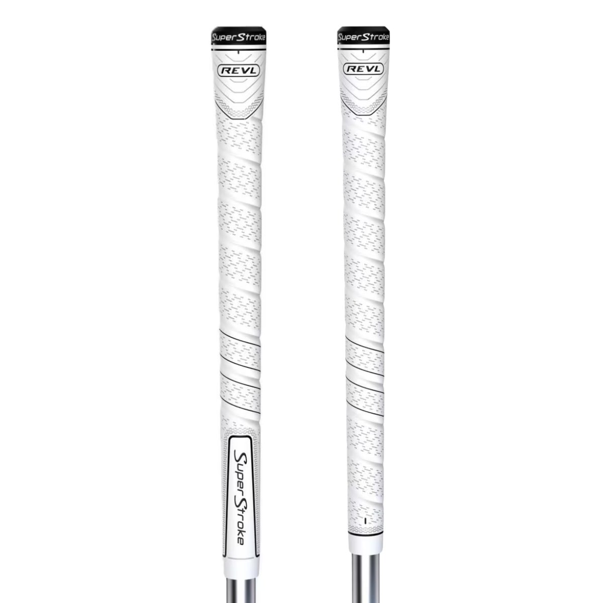 Superstroke REVL Comfort Club grip, STANDARD, blanco