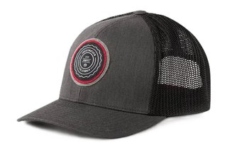 Travis Mathew The Patch gorra de hombre, heather grey pinstripe