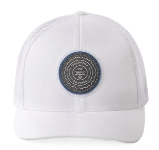 Travis Mathew The Patch gorra para hombre, blanca