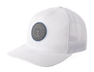 Travis Mathew The Patch gorra para hombre, blanca