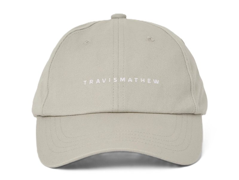 Travis Mathew The Dad gorra ajustable de mujer, light khaki