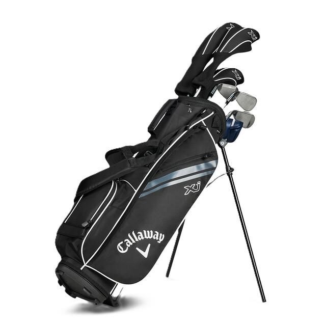 Callaway XJ-3 8PC set de golf junior, grafit, +stand bag, negro