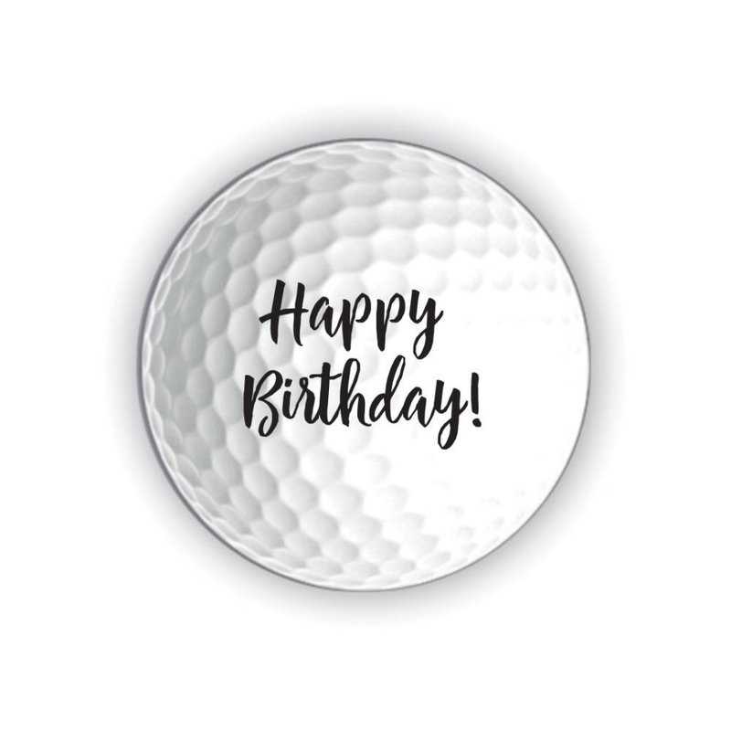 Callaway Supersoft pelotas de golf HAPPY BIRTHDAY