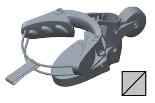 Big Max SPARE PART - Big Max IQ+ Lower Bag Holder gris