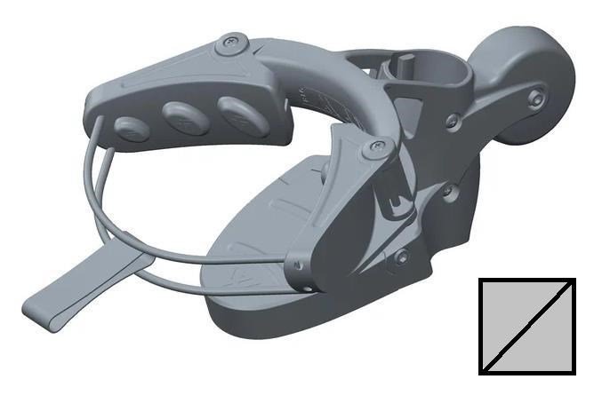 Big Max SPARE PART - Big Max IQ+ Lower Bag Holder gris
