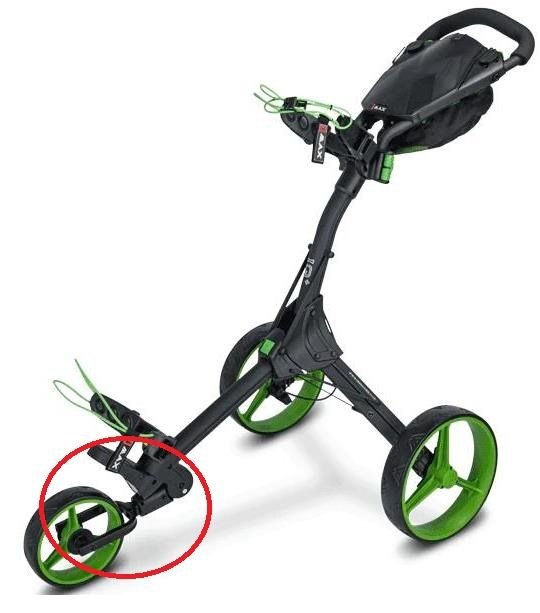 Big Max SPARE PART - Big Max IQ+ Front Fork, verde