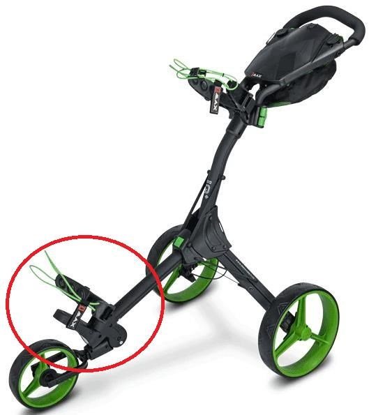 Big Max SPARE PART - Big Max Lower Bag Holder for IQ 360 accesorio para carrito, verde