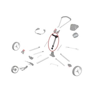 Big Max SPARE PART - Big Max Upper Frame for IQ2/IQ2 360 gris