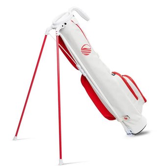 Sunday Golf Loma pencil bag, rojo/blanco roto