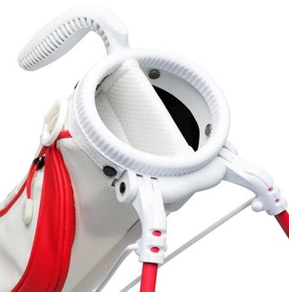 Sunday Golf Loma pencil bag, rojo/blanco roto
