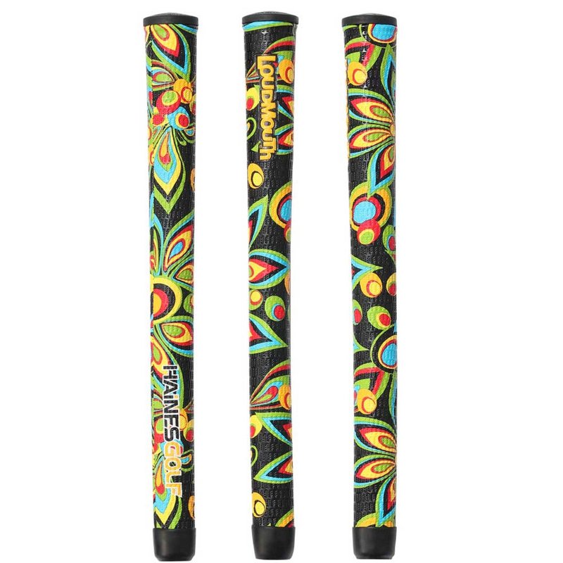Loudmouth Golf Swing Black Shagadelic grip STANDARD