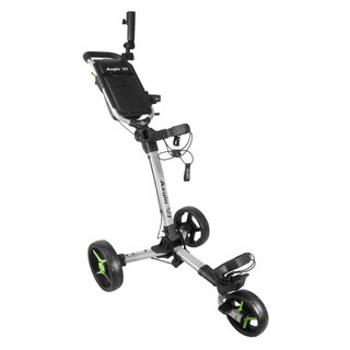 Axglo V1 carrito de golf manual, plata/verde