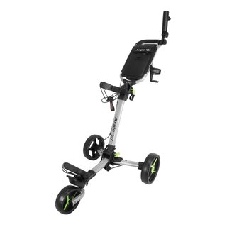 Axglo V1 carrito de golf manual, plata/verde