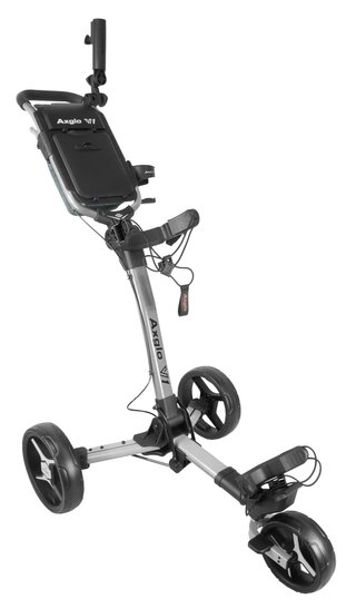 Axglo V1 carrito de golf manual, plata/gris