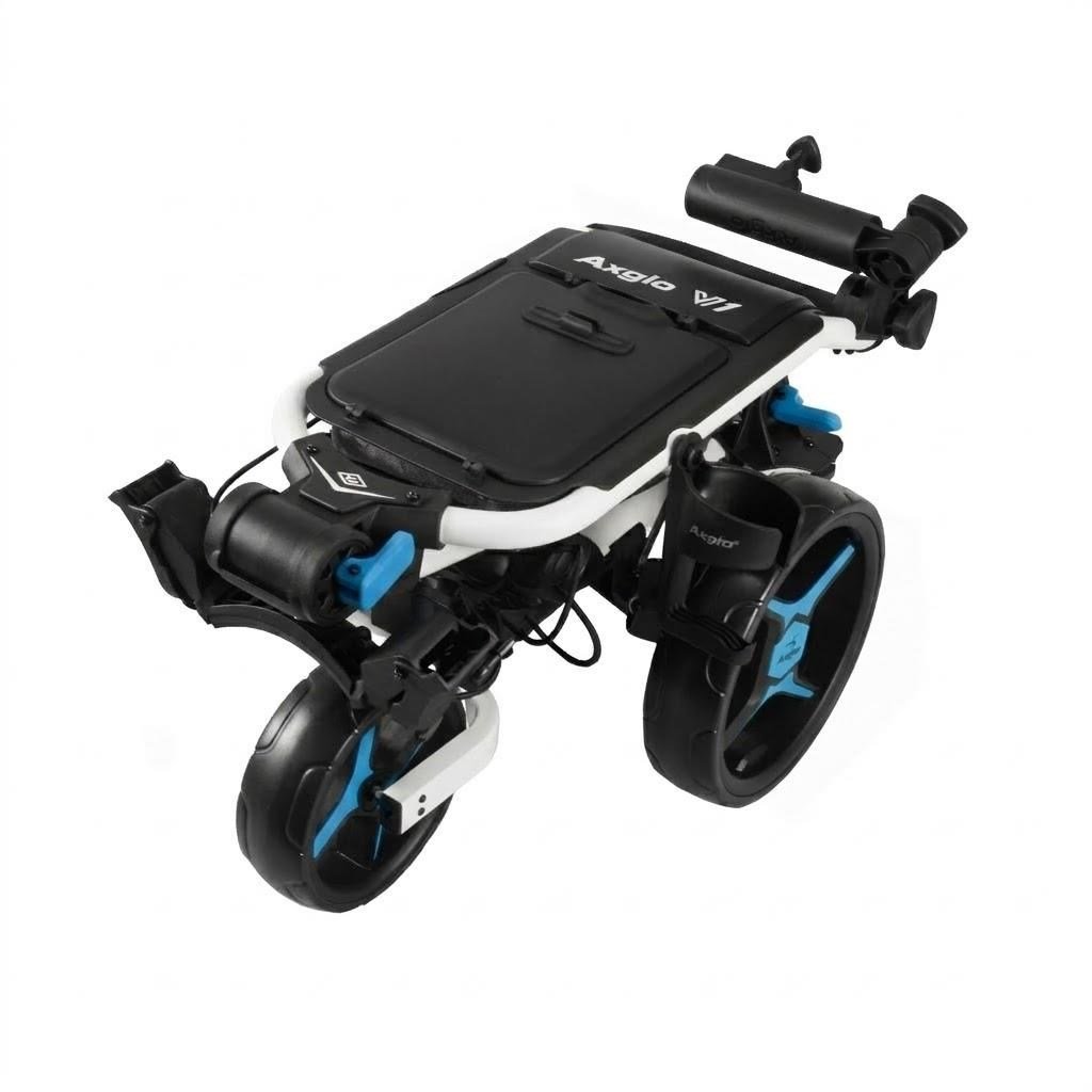 Axglo V1 carrito de golf manual, blanco/azul