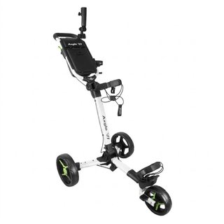 Axglo V1 carrito de golf manual, blanco/verde