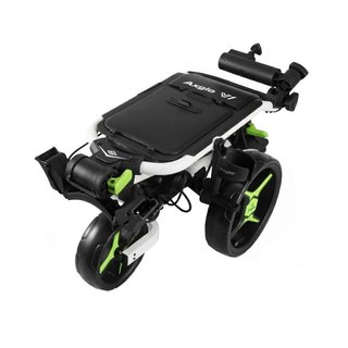 Axglo V1 carrito de golf manual, blanco/verde