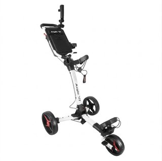 Axglo V1 carrito de golf manual, blanco/rojo