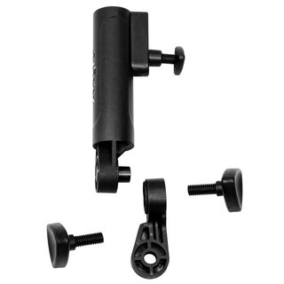 Axglo Adjustable Umbrella Holder accesorio para carrito, negro
