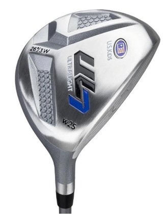 U.S. Kids Golf UL7-45 (114cm) set de golf junior, grafito, + bolsa stand, negro/azul