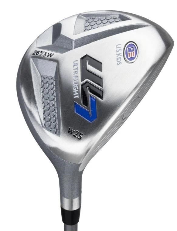 U.S. Kids Golf UL7-45 (114cm) set de golf junior, grafito, + bolsa stand, negro/azul
