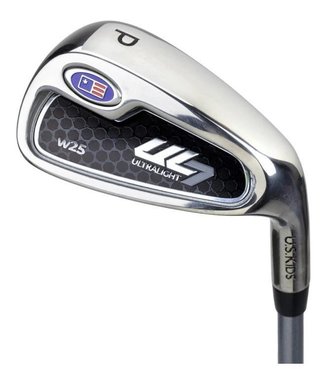 U.S. Kids Golf UL7-45 (114cm) set de golf junior, grafito, + bolsa stand, negro/azul