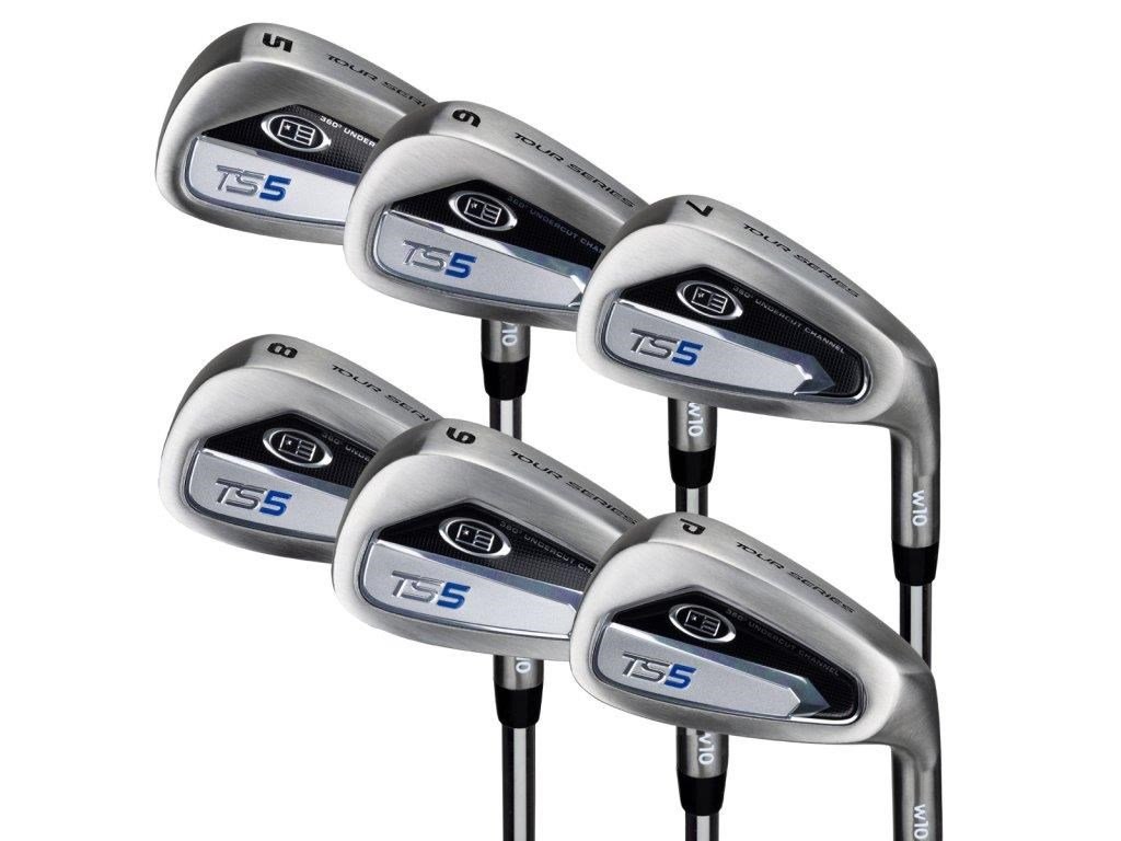 U.S. Kids Golf TS5-57 (145cm) 6-Club junior hierros, acero