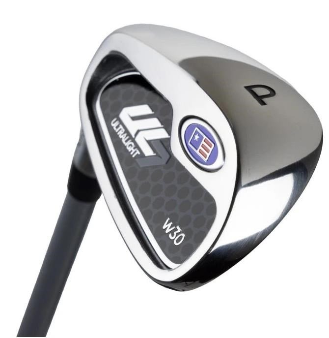U.S. Kids Golf UL7-39 (99cm) W30 junior pitching wedge, grafito, 48°