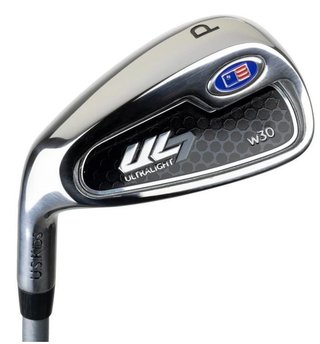 U.S. Kids Golf UL7-39 (99cm) W30 junior pitching wedge, grafito, 48°