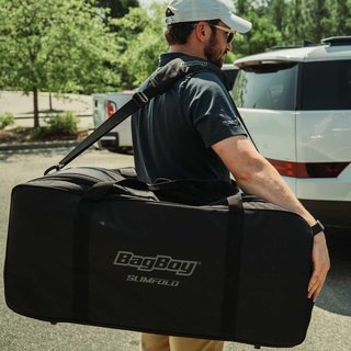 Bag Boy Slimfold travel bag, negro