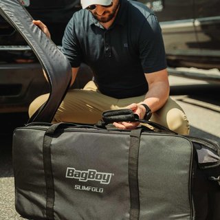 Bag Boy Slimfold travel bag, negro