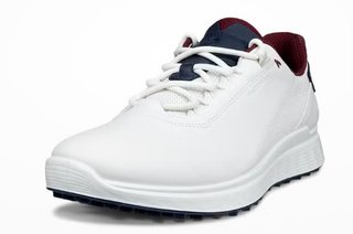 Ecco S-Casual zapatos de golf para hombre, blanco/marino