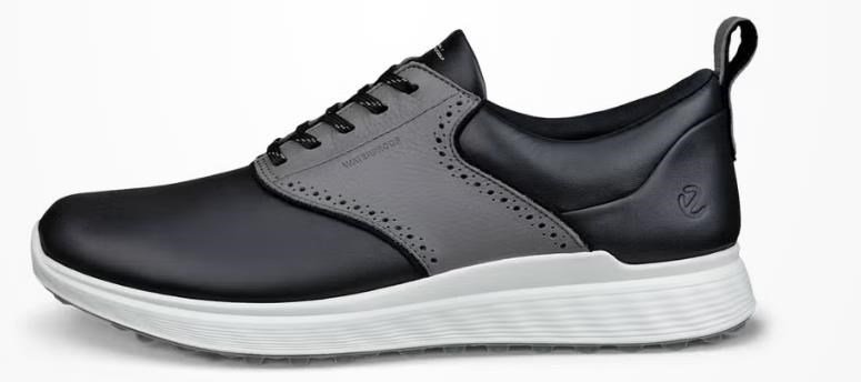 Ecco S-Casual zapatos de golf para hombre, negros