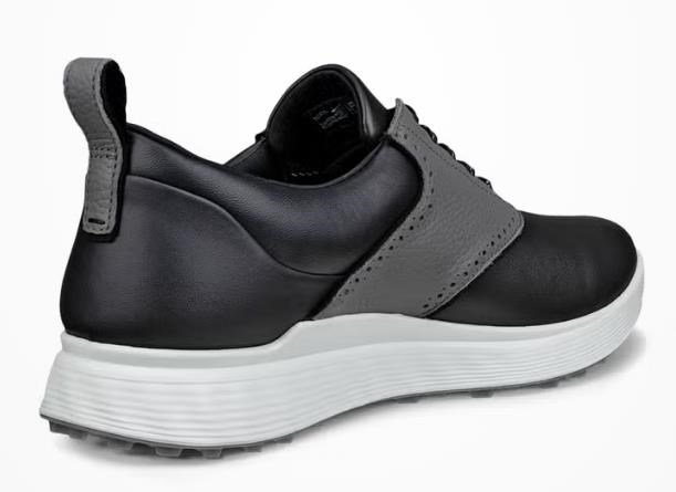 Ecco S-Casual zapatos de golf para hombre, negros