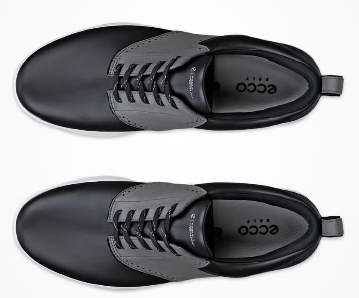 Ecco S-Casual zapatos de golf para hombre, negros