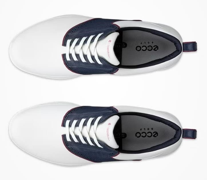 Ecco S-Casual zapatos de golf para hombre, blanco