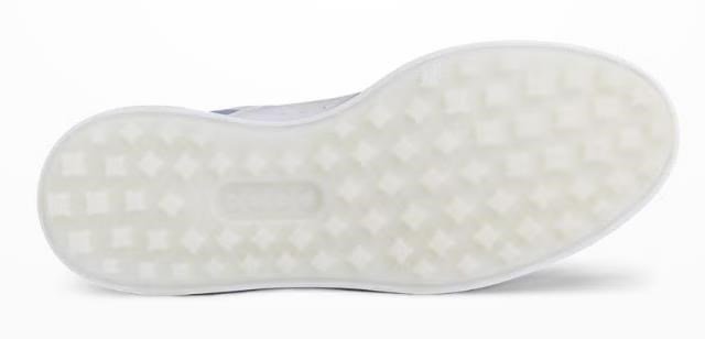 Ecco Ecco Street 720 zapatos de golf para mujer, grava/blanco/azul polvoriento