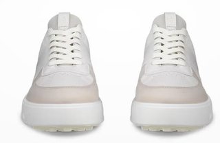 Ecco Ecco Street 720 zapatos de golf para mujer, grava/blanco/azul polvoriento